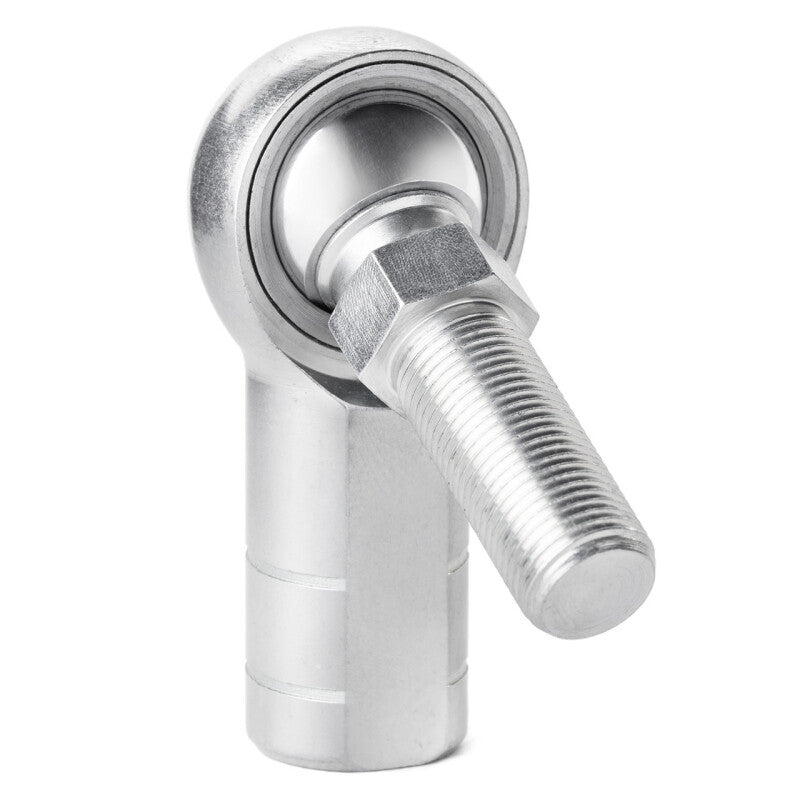 QA1 H Series 3-Pc Rod End - Female/Left Hand - 12mm Bore x M12x1.75 w/Stud - Alloy Steel