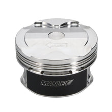 Load image into Gallery viewer, Manley 2018+ Ford Coyote 5.0L 6.75cc Dish 3.672in Bore 12:1 CR 22mm Pin Platinum Pistons