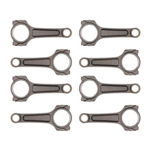 Load image into Gallery viewer, Manley SBC .025in Longer LS/LT1 6.125in Pro Series I Beam Conn Rod 7/16in ARP 625+ - Set of 8