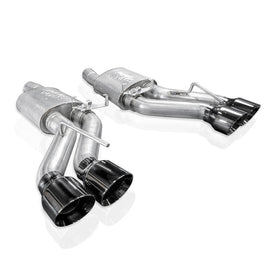 Stainless Works 22-25 Cadillac CT5-V Blackwing Axle Back Exhaust - Black Chrome Tips