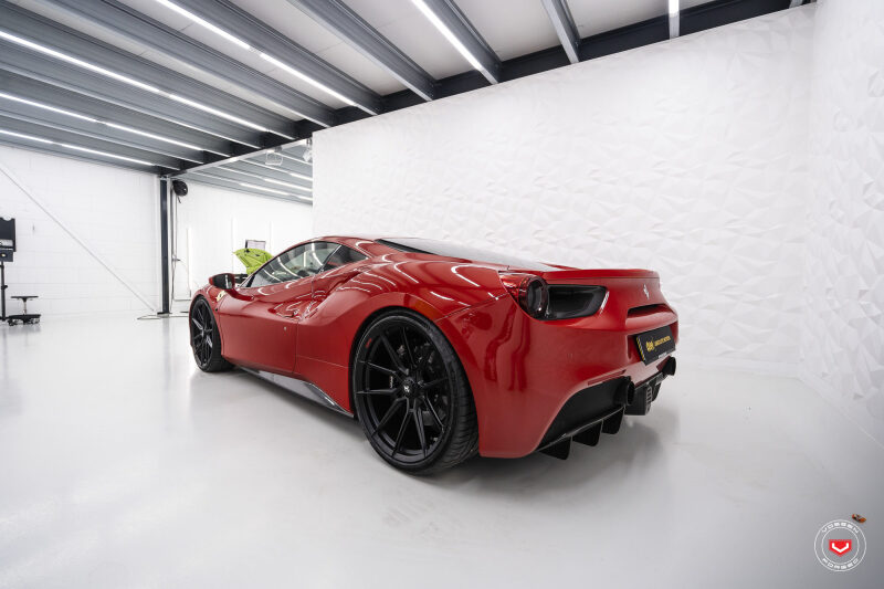 Vossen x Novitec NF10 21x9in - 5x114.3 BP - ET35 - Gloss Black Ferrari 488 / F8 Front Wheel