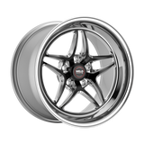 Weld S81 17x4.5 / 5x4.5 BP / 1.7in. BS (-27mm Offset) Black Wheel 3.18 ID (Low Pad) - Non-Beadlock