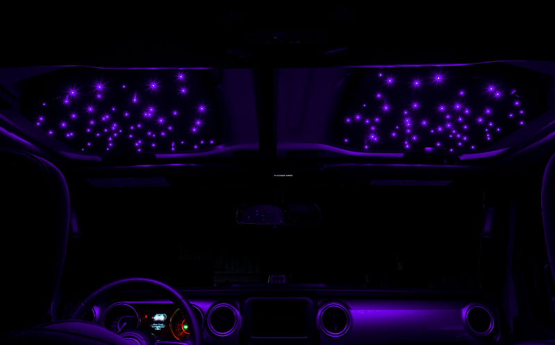 Oracle StarLINER Fiber Optic Hardtop Headliner for Wrangler JL/Gladiator JT - ColorSHIFT NO RETURNS