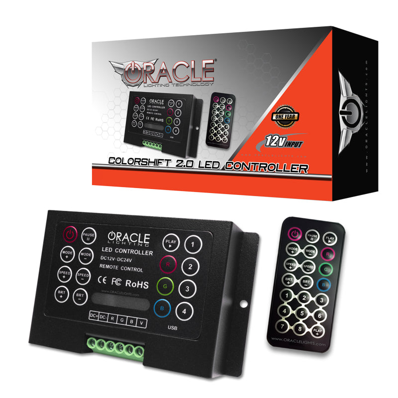 Oracle 21-22 Ford Bronco Headlight Halo Kit w/DRL Bar - Base Headlights -w/2.0 Controller NO RETURNS