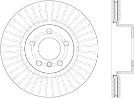 StopTech Drilled Sport Brake Rotor