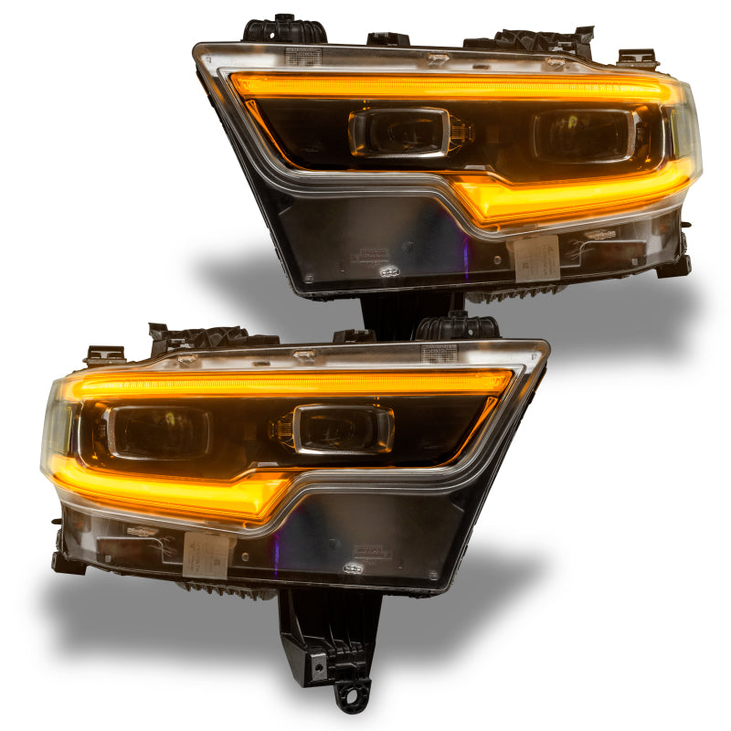 Oracle 19-21 RAM 1500 Projector LED Headlight DRL Kit - RGBW+A w/ BC1 Controller NO RETURNS