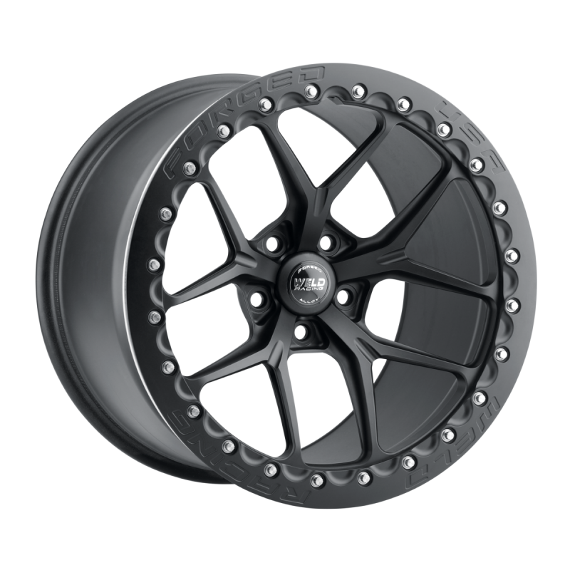 Weld RM105 18x10 / 5x4.5 / 6.5 BS / 66.6 HB - Gloss Black - SBL Wheel