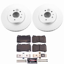 Load image into Gallery viewer, Power Stop 13-18 Cadillac ATS Front Z23 Coated Brake Kit