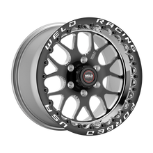 Load image into Gallery viewer, Weld S77 17x9.5 RT-S HD 6x135 BP / 6.2in. BS +24mm Offset Black Beadlock Wheel