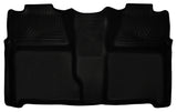 Husky Liners 07-13 Chevy Silverado 1500/2500HD Crew Cab PU Weatherbeater Black 2nd Seat Floor Liner