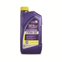 Load image into Gallery viewer, Royal Purple Synthetic High Performance 10W30 Motor Oil (Canada) - 1 Quart