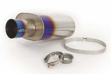 Load image into Gallery viewer, GReddy - Universal Titanium Oval Muffler 2.5in ID Muffler Inlet