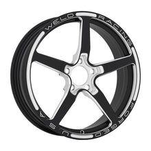 Load image into Gallery viewer, Weld Alumastar 1-Piece 18x6 / 5x4.75 BP / 4.25in. BS Black Wheel