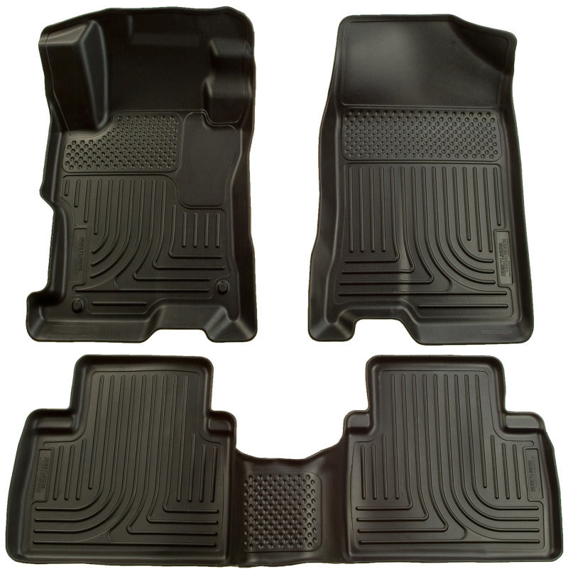 Husky Liners 04-09 Toyota Prius WeatherBeater Combo Black Floor Liners