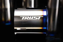 Load image into Gallery viewer, GReddy PE-TR Rolled Tip-Burnt-Ti L 130mm x 115mm