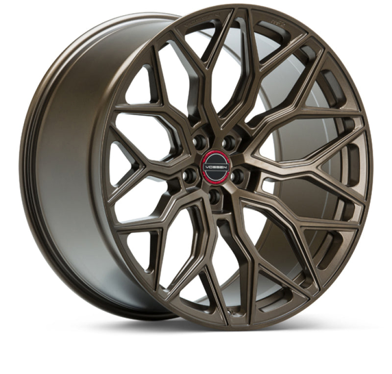 Vossen HF2 - 22x9.5 - ET50 - 5x108 - 63.4 - Flat - Satin Bronze Wheel
