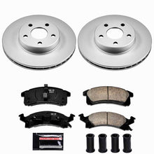 Load image into Gallery viewer, Power Stop 90-98 Buick Skylark Front Z23 Coated Brake Kit