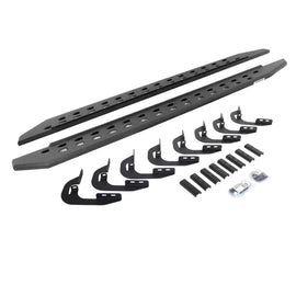 Go Rhino 15-19 GMC Sierra 2500/3500HD CC 4DR RB20 Slim Running Boards Kit (w/Brackets) - Bedliner Ct