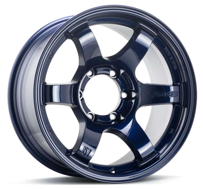 Gram Lights 57DR-X 17X8.5 -10 6x139.7 Eternal Blue Pearl