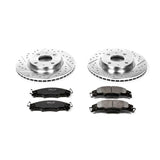 Power Stop 08-11 Ford Focus Front Z23 Evolution Sport Brake Kit