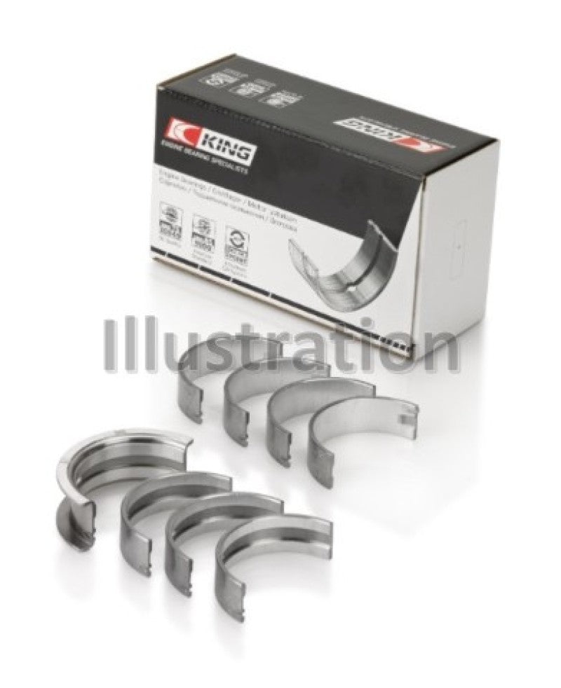 King Engine Bearings 97-07 Ford 2.5L/2.9L/3.0L (Size 0.25) Main Bearing Set