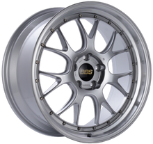 Load image into Gallery viewer, BBS LM-R 19x9 5x112 ET44 Diamond Silver w/ Diamond Machined Lip Wheel  - 82mm PFS/Clip Required