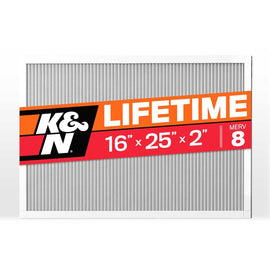 K&N HVAC Filter 16 X 25 X 2 Merv 8
