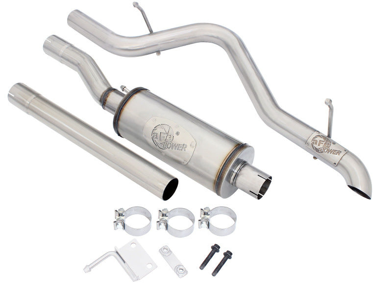 aFe MACHForce XP 2.5in SS-409 Cat-Back Exhaust 07-16 Jeep Wrangler (JK) V6-3.6L/3.8L (2-4 Door)