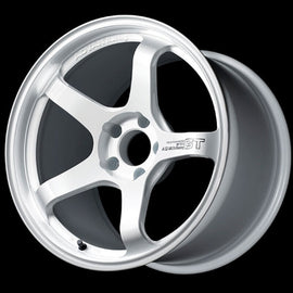 Advan GT Beyond 18x8.5 +37 5x114.3 Racing White Wheel