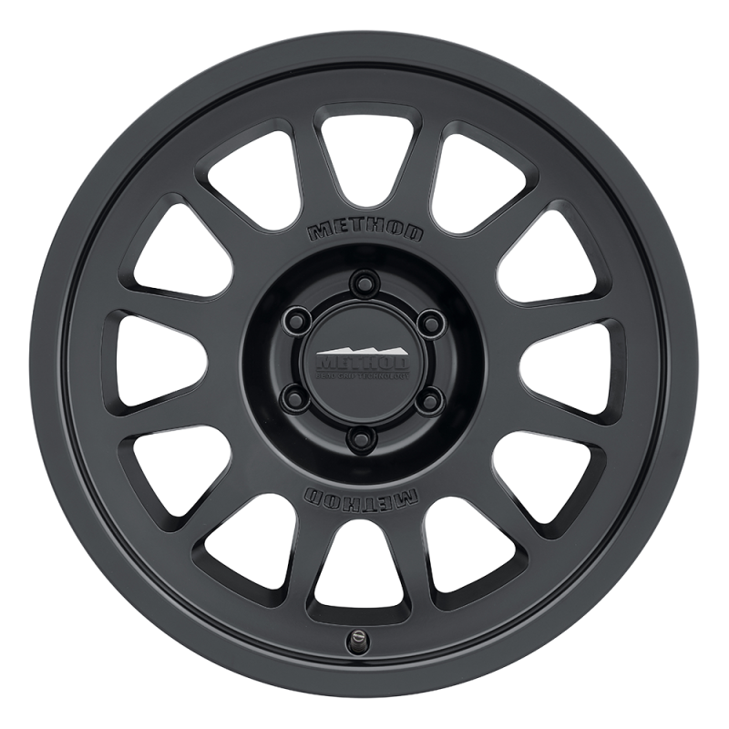 Method MR703 Bead Grip 18x9 12mm Offset 6x5.5 106.25mm CB - Matte Black