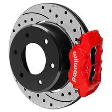 Load image into Gallery viewer, Wilwood 71-91 Chevy Blazer Forged Dynalite Rear Brake Kit w/ 12.19in Drilled/Slotted Rotor - Red