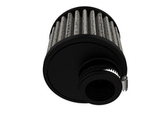 Load image into Gallery viewer, aFe MagnumFLOW Crankcase Vent Filter 1.25F x 3.75B x 3.75T x 3H