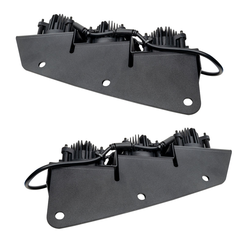 Oracle High 21-22 Ford Bronco Triple LED Fog Light kit for Steel Bumper NO RETURNS