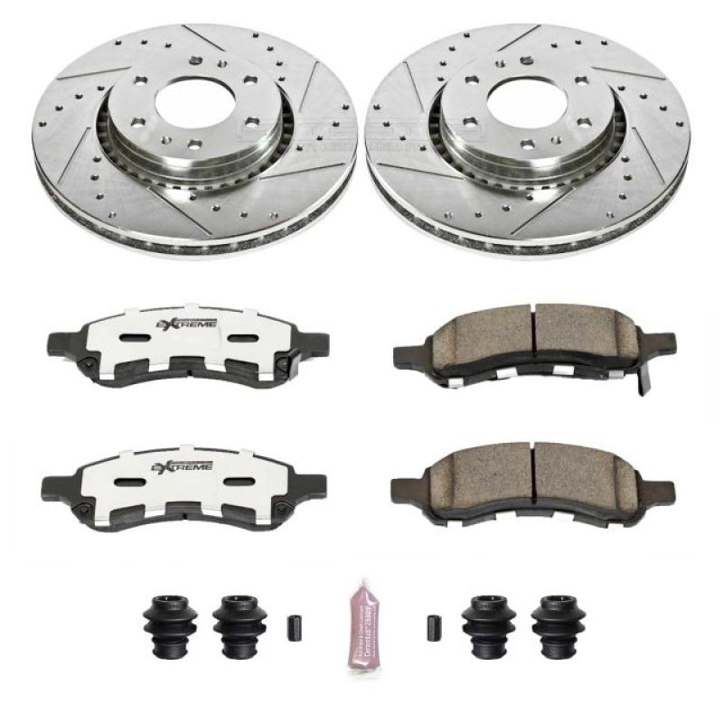 Power Stop 06-07 Buick Rainier Front Z26 Street Warrior Brake Kit