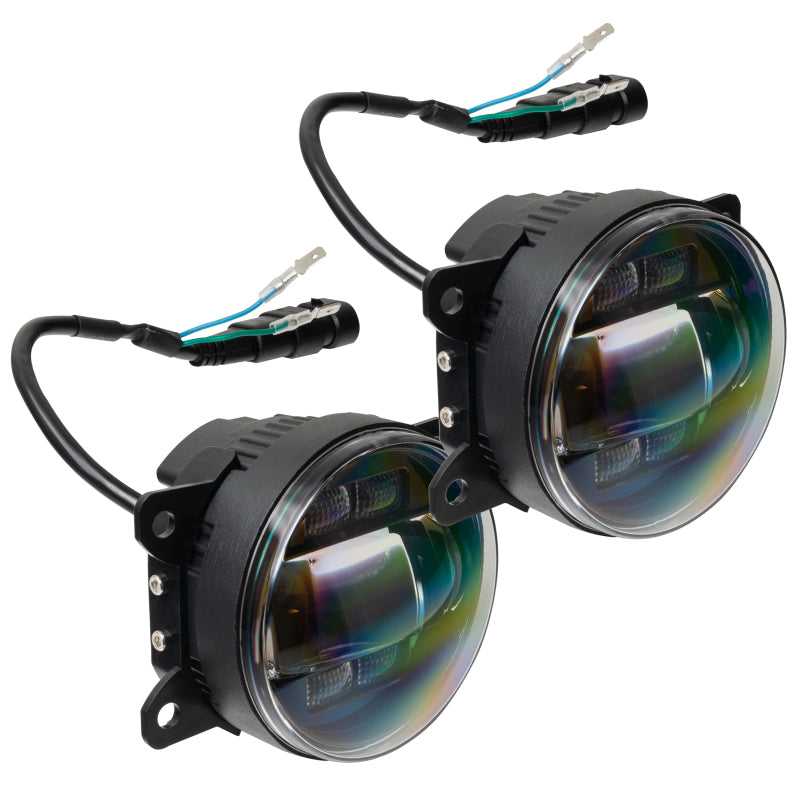 Oracle 4in High Performance LED Fog Light (Pair) - 6000K NO RETURNS