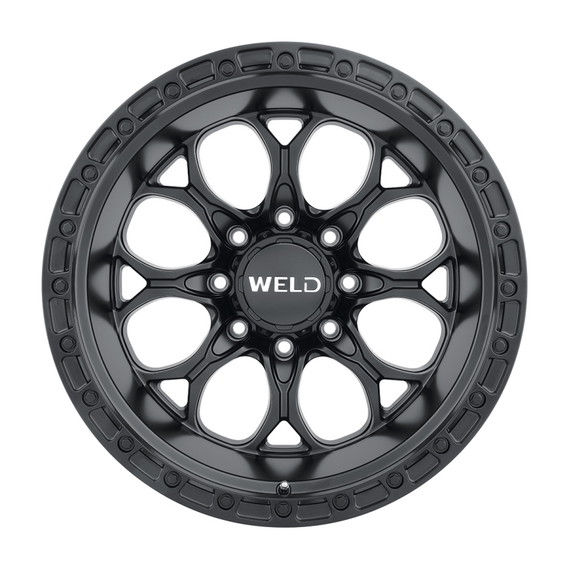 Weld Ledge 8 20x10 / 8x165.1 / 4.75 BS / 125.1 HB - Satin Black - Non-BL Wheel