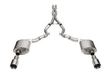 Corsa 24-25 Ford Mustang GT Xtreme 3in Cat-Back Dual Rear Exhaust w/4.5in Straight-Cut Polish Tips