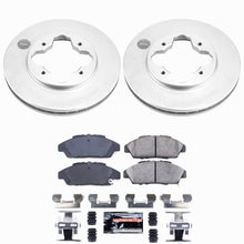 Load image into Gallery viewer, Power Stop 90-93 Honda Accord Front Z23 Coated Brake Kit