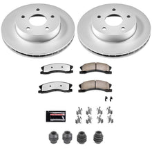 Load image into Gallery viewer, Power Stop 99-04 Jeep Grand Cherokee Front Z36 Coated Truck &amp; Tow Brake Kit
