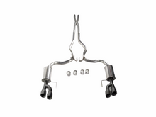 Load image into Gallery viewer, Roush 18-23 Mustang 5.0L V8 Black Tip Cat Back Exhaust Kit (Quad Tip Non-Active)