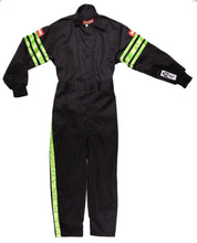 Load image into Gallery viewer, RaceQuip Green Trim SFI-1 JR. Suit - KXXL