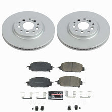 Load image into Gallery viewer, Power Stop 17-21 Honda Clarity Front Z23 Coated Brake Kit