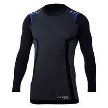 Load image into Gallery viewer, Sparco Undershirt K-Carbon Black/Blue