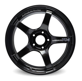 Advan TC4 16x8.0 +35 5x114.3 Black Gunmetallic Wheel (No Ring)