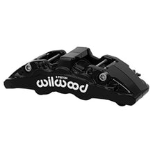 Load image into Gallery viewer, Wilwood Aero6-DM Caliper L/H Black w/ Logo 6.52in Piston 1.30in Disc