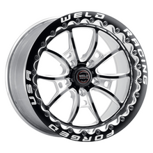 Load image into Gallery viewer, Weld RT-S S80 15x10 / 5x115 BP / 6.5in BS Black Wheel - Black Single Beadlock MT