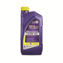 Load image into Gallery viewer, Royal Purple Max-Cycle Synthetic 10W40 Motorcycle Oil (Canada) - 1 Quart