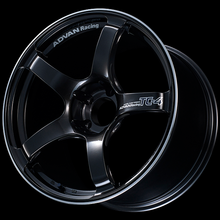 Load image into Gallery viewer, Advan TC4 18x10 +32mm 5x112 Racing Black Gunmetallic and Ring Wheel