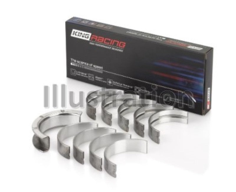 King Engine Bearings Chevy LS1 / LS2 / LS4 / LS6 (Size 010) Performance Main Bearing Set
