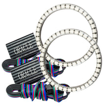 Load image into Gallery viewer, Oracle 15-21 Dodge Challenger Waterproof LED Fog Light Halo Kit - ColorSHIFT NO RETURNS